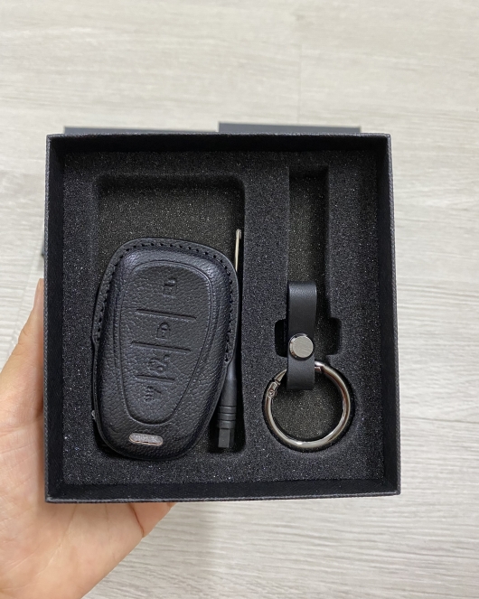 Chevrolet-4 Sheep Skin leather keycase