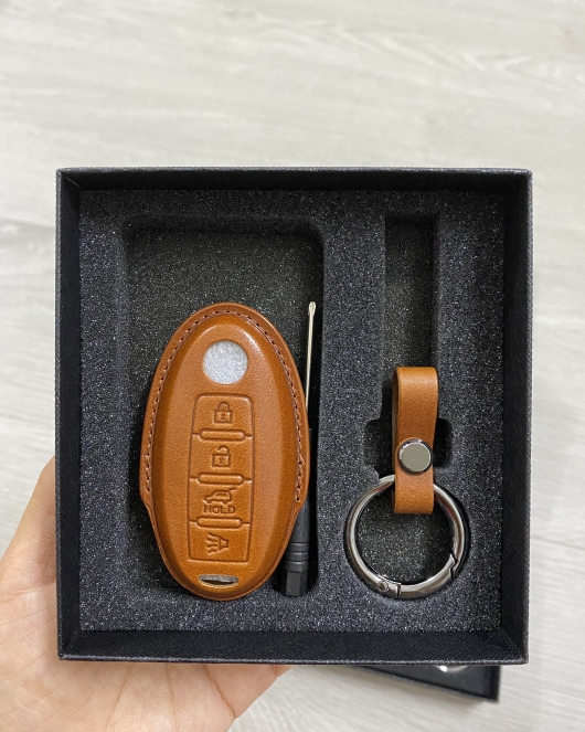 Nissan Sheep Skin leather keycase Nissan Sheep Skin leather keycase