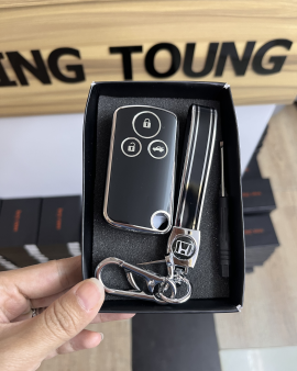 Honda Ge6 3 silver line keycase