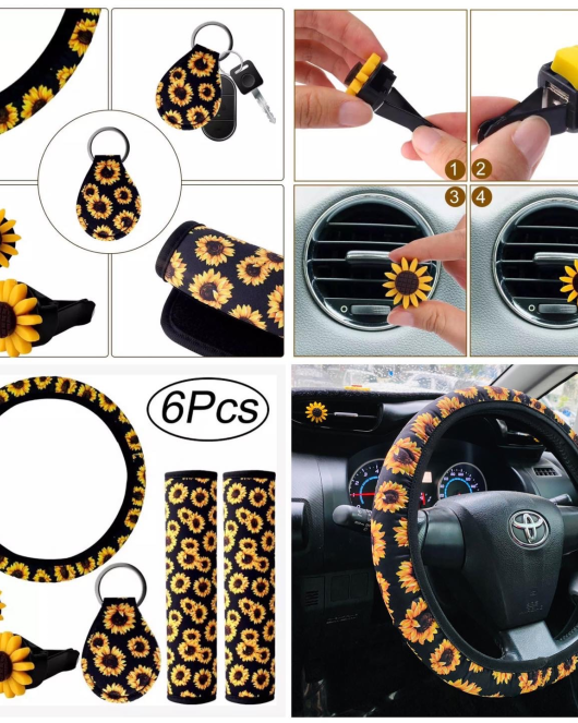 Sunflower Steering Wheel set Sunflower Steering Wheel set