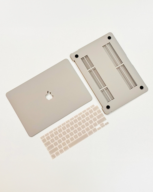 Creamy Grey MacBook Cover Creamy Grey MacBook Cover