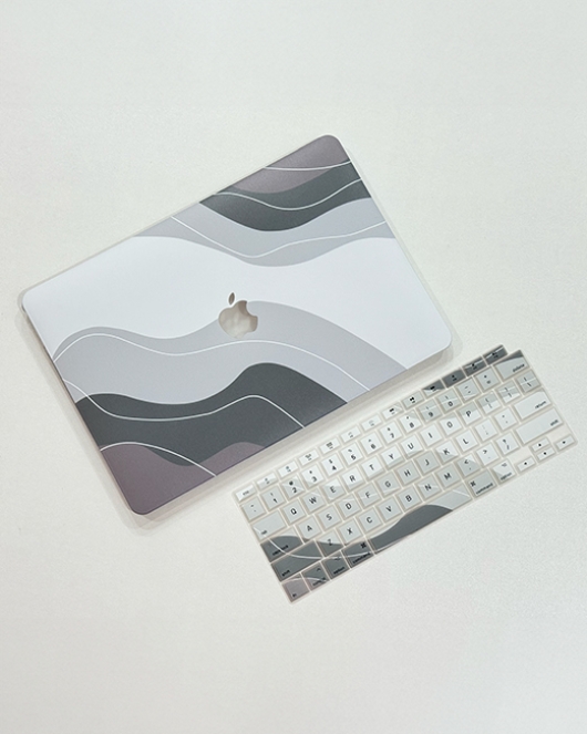 ခဲစိမ်းလှိုင်းတွန့် MacBook Cover ခဲစိမ်းလှိုင်းတွန့် MacBook Cover