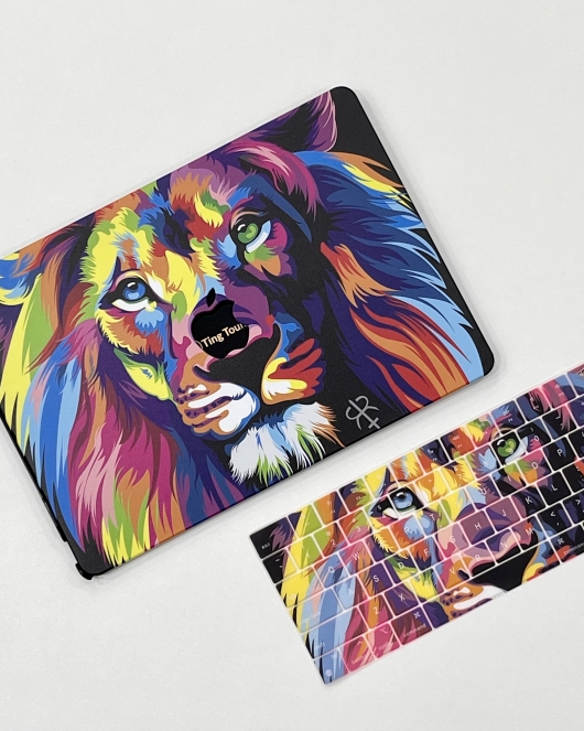 Colorful Lion MacBook Cover Colorful Lion MacBook Cover