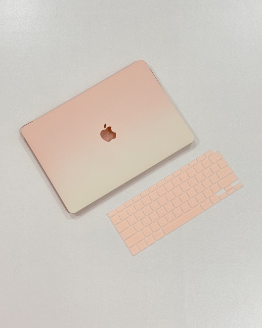 Pinky Yellow MacBook Cover