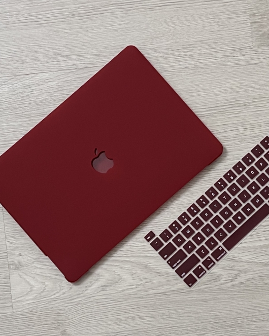 Red MacBook Cover