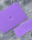Clear Purple MacBook Cover